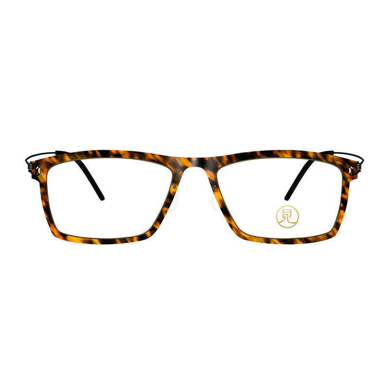 Fashion Square Frame Lightweight Glasses | Tortoiseshell