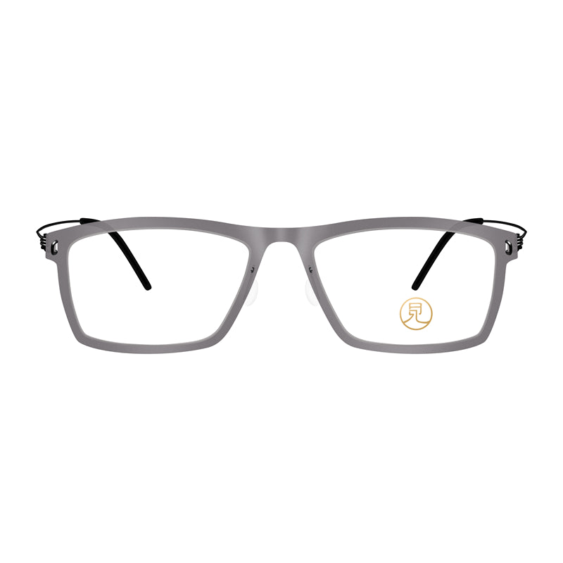 Fashion Square Frame Lightweight Glasses | Grey